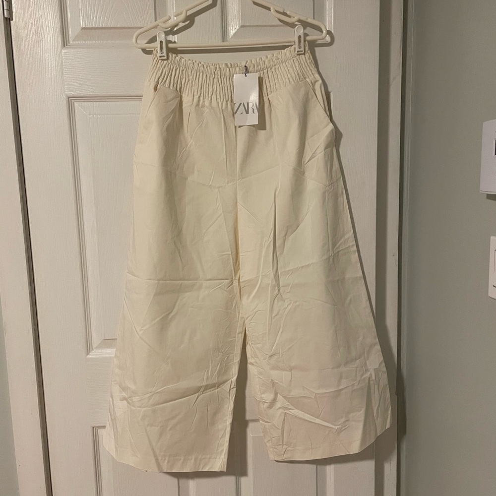 NWT Zara wide leg culottes
